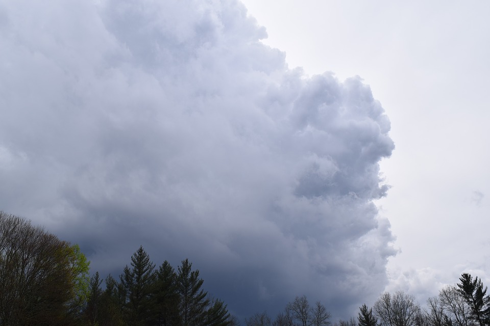 Esős idő, esőfelhő